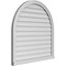 Ekena Millwork Round Top Surface Mount PVC Gable Vent w/ 2"W x 2"P Brickmould Sill Frame, 36"W x 36"H GVPRT36X3603SN - alternate 5